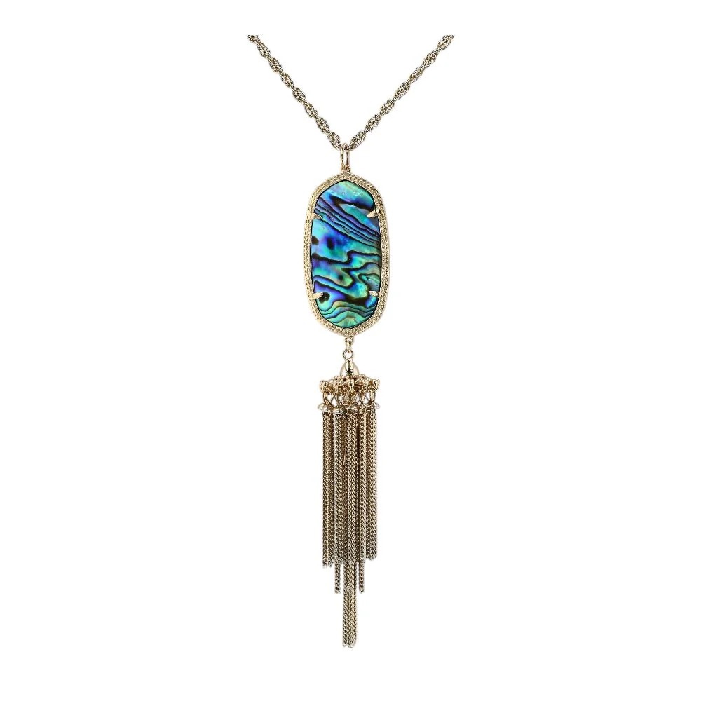 NWT Kendra Scott Abalone Rayne Necklace